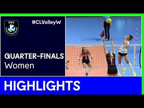 Eczacibasi VitrA ISTANBUL vs. Unet e-work BUSTO ARSIZIO Highlights - #CLVolleyW