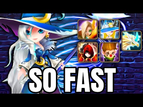 Velajuel & Megan with 300+ SPD Boost Friends! - Summoners War