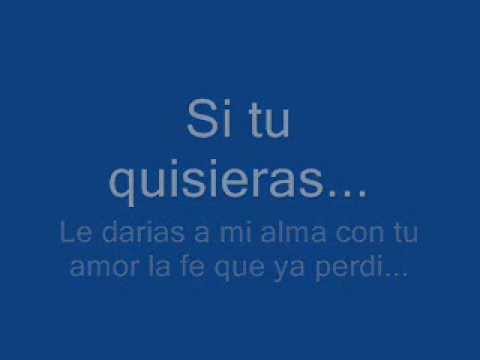 Los temerarios - Si tu quisieras.