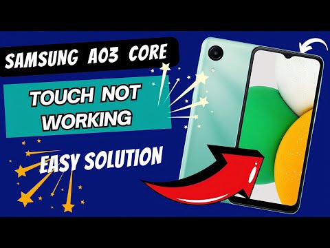 Samsung A03 Core Touch Not Working | Touch Pad Not Working Problem | Za Mobile Tech
