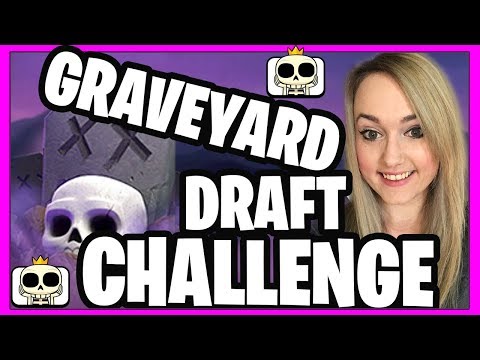 🔷NEW GRAVEYARD DRAFT CHALLENGE - 12 WINS FIRST TRY! INSANE REWARDS!🔷CLASH ROYALE