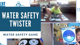 Game: Water Safety Twister with The Weiss Family