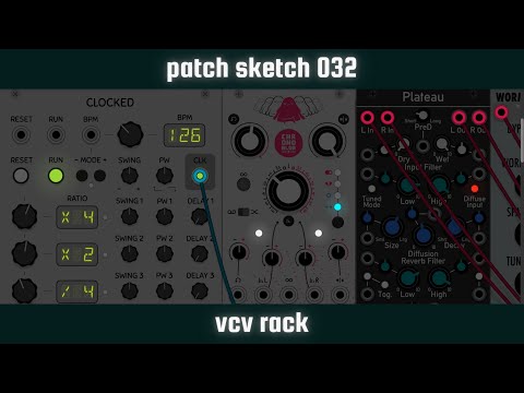 PATCH SKETCH 032 - Old School Hypnotic Progressive House Loop [VCV Rack] #Shorts