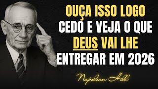 Ouça Isso LOGO CEDO e Veja como o DEUS pode Abençoar o seu 2026 | Napoleon Hill