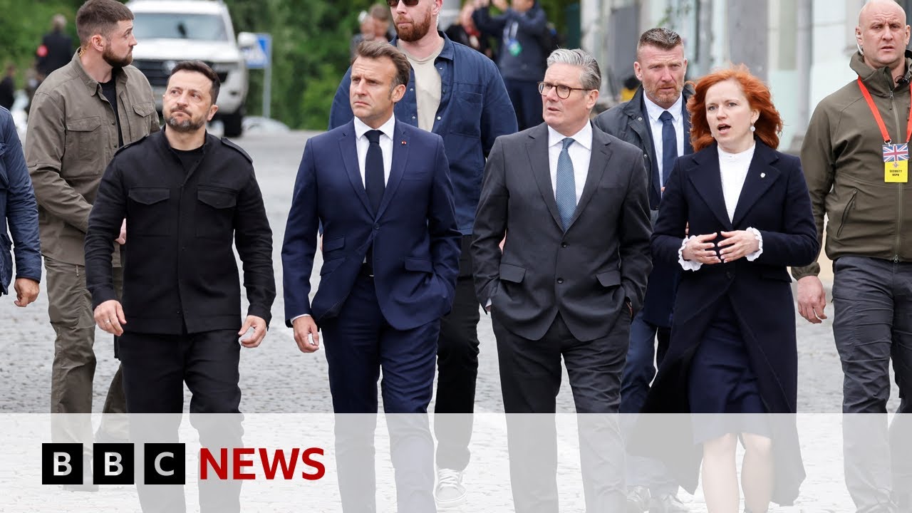 European leaders pressure Russia over 30-day Ukraine ceasefire | BBC News