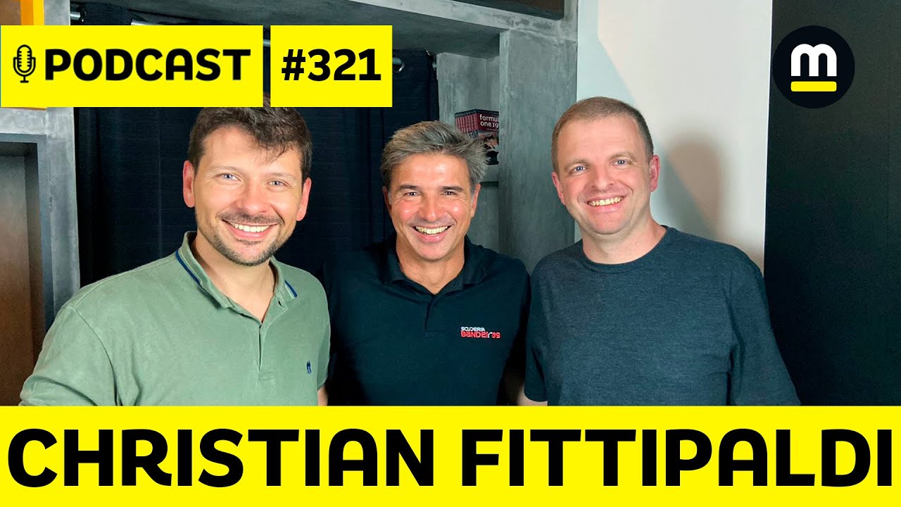 CHRISTIAN FITTIPALDI como você NUNCA VIU: FAMÍLIA, momento da F1, Stock Car, NASCAR e muito mais