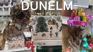 Dunelm Christmas 2025 /Christmas Hanging Decorations/Dunelm Haul/Come Shop With Me