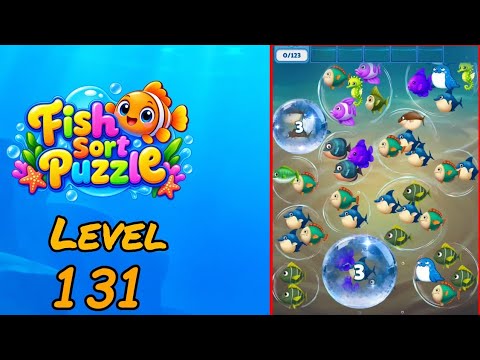 Fish Sort Puzzle Level 131 Walkthrough thumbnail