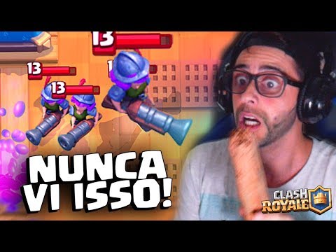 NUNCA VI ISSO!!! BUG CLASH ROYALE!