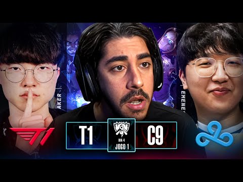 T1 x Cloud 9 | Worlds 2023 | Fase Suíça - DIA 4
