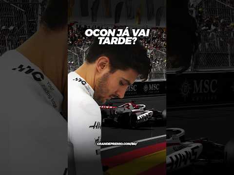 OCON DESPERDIÇOU CHANCES NA HAAS, MAS SAÍDA DO GRID TEM GOSTO AMARGO