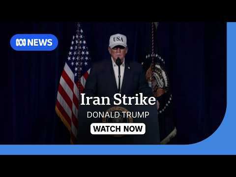 Donald Trump: Major combat operation in Iran underway | ABC NEWS
