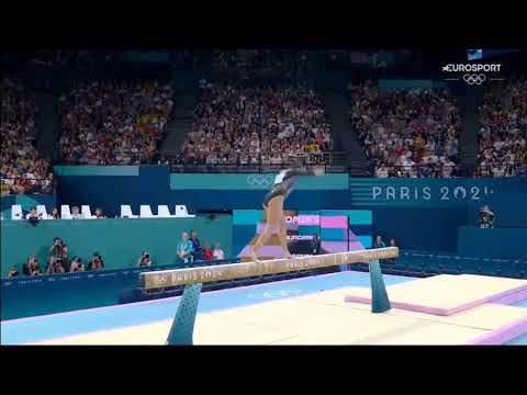 Julia Soares Beam Qualifications 2024 Olympics