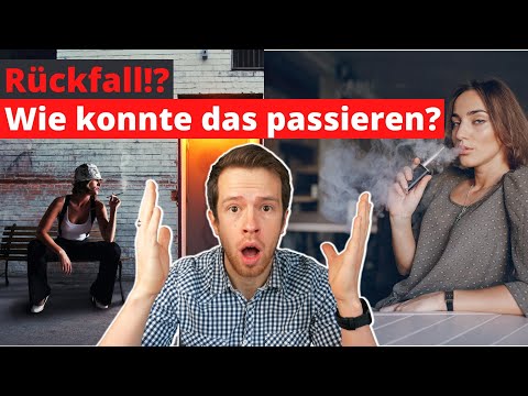 Nach 2 JAHREN wieder GERAUCHT!? 5 SCHRITTE, um nach einem Rückfall NICHTRAUCHER zu bleiben!