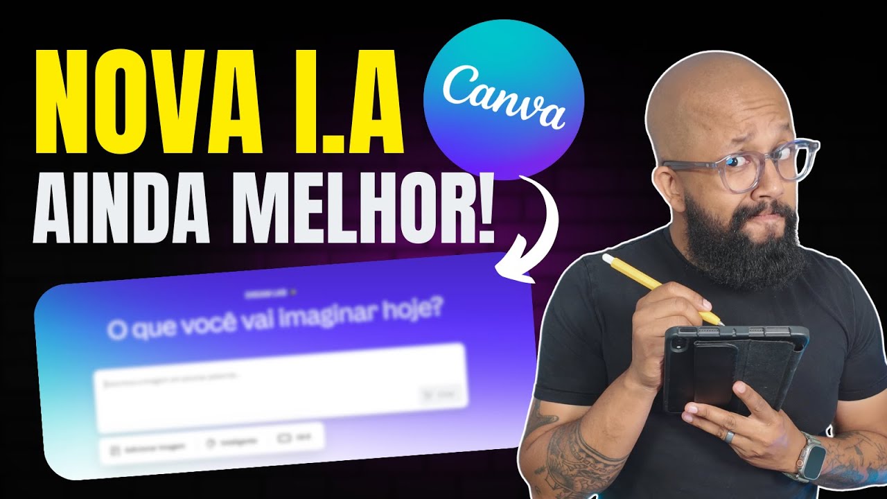 NOVA I.A Melhorada - I.A do Canva Ganha Nova Função (INÉDITA)