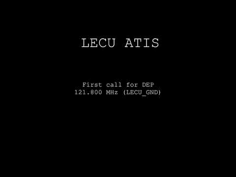 LECU ATIS 12:20z 13/10/2020