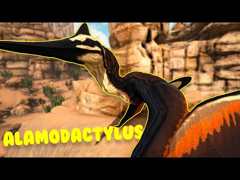 COMO TAMEAR ALAMODACTYLUS Y TODAS SUS HABILIDADES - ARK: ADDITIONAL CREATURES KAMI CREATIONS
