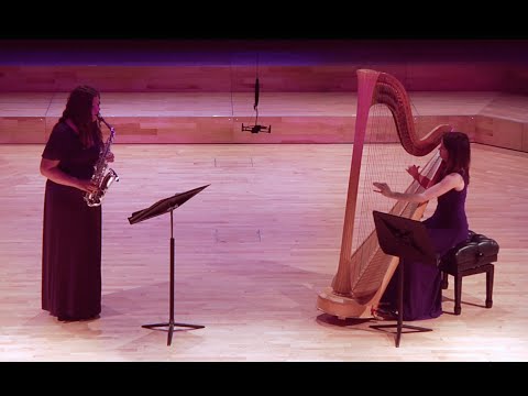 Polaris Duo: Sonata for Alto Saxophone and Harp (movement 1) - Andy Scott