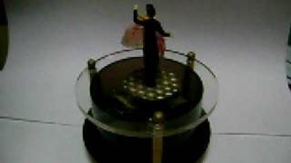 Music Box with dancing tiny dolls - Love Story theme song