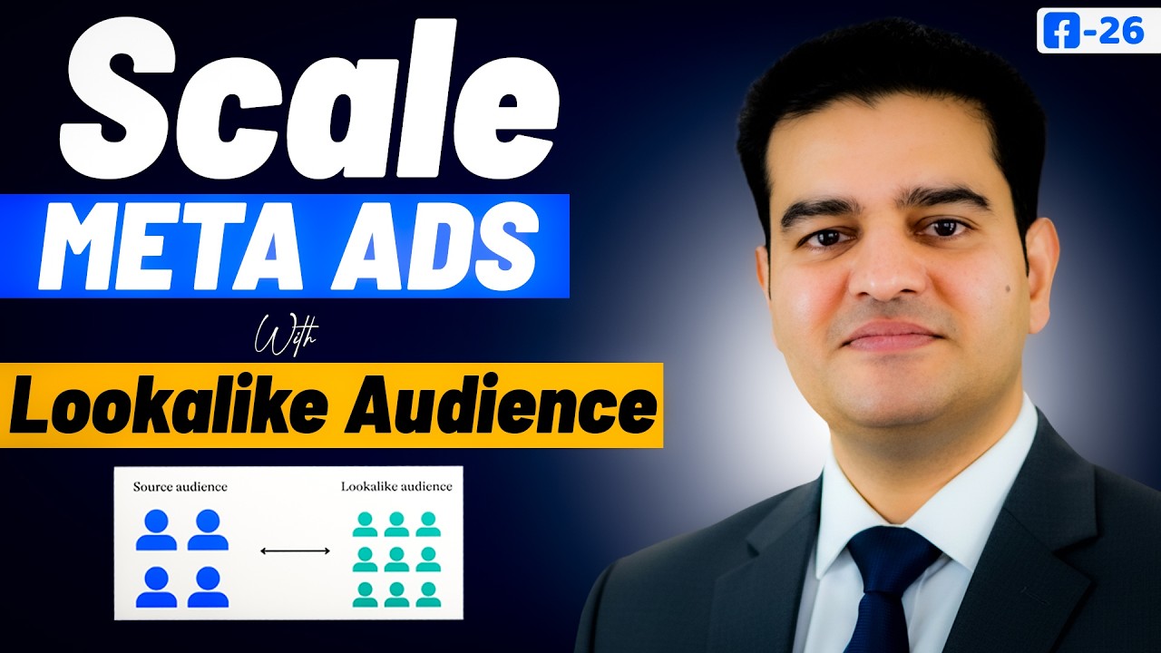 How to Create Lookalike Audience on Meta Ads Tutorial 2026 | #metaadscourse #lookalikeaudience