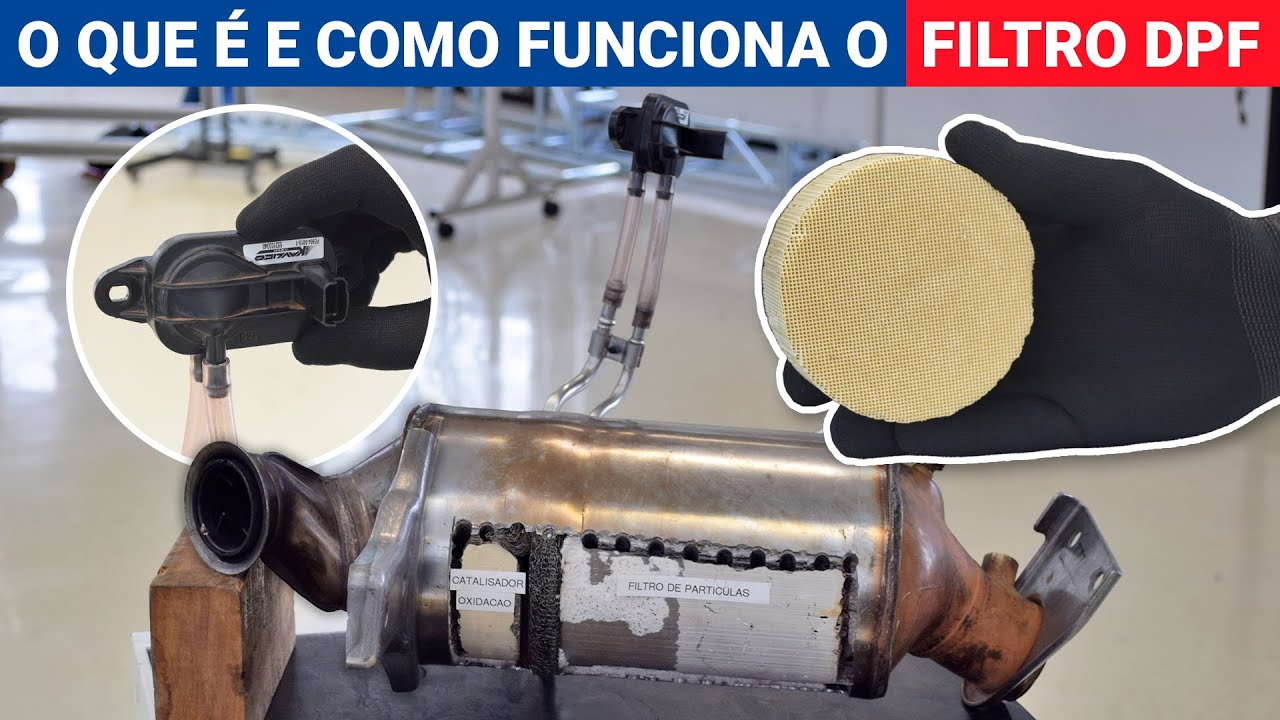 O que é e como funciona o filtro DPF - Filtro de partículas diesel?