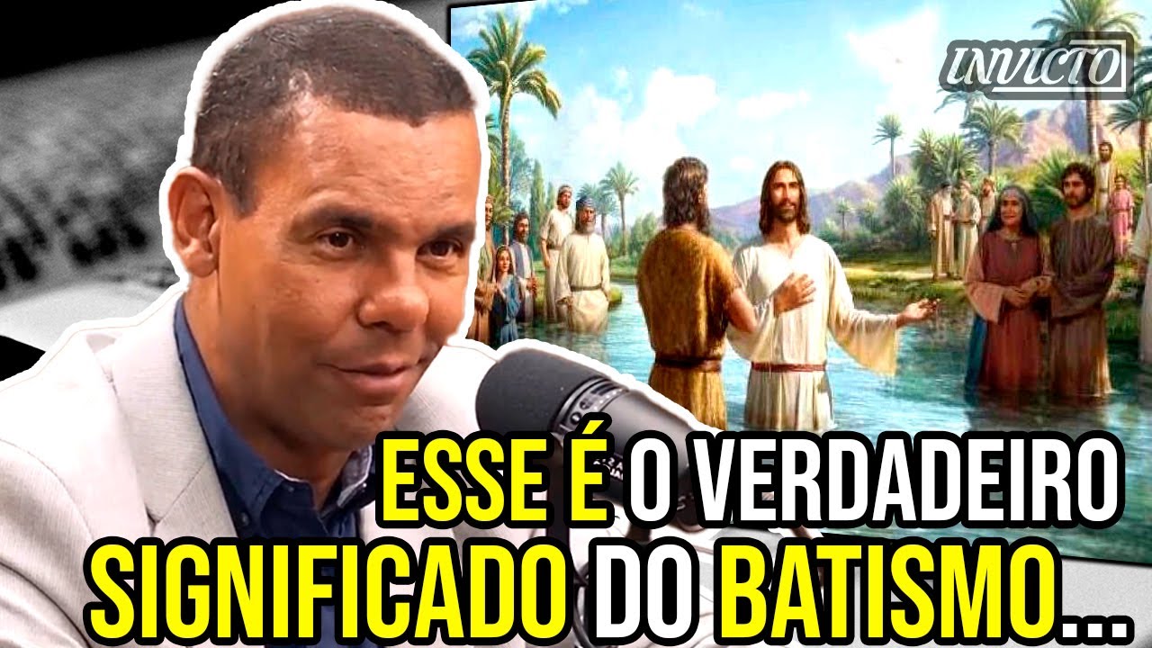 O VERDADEIRO SIGNIFICADO DO BATISMO - DR. RODRIGO SILVA EXPLICA