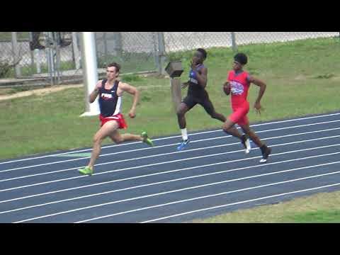 Escambia Gator Invitational - Boy's 400 Meter Dash - Prelim Heat 1 - 2/23/2019