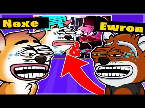 🍒 BEST STREAMER REACTIONS to @nexe333 and @Diabeuu's animation!