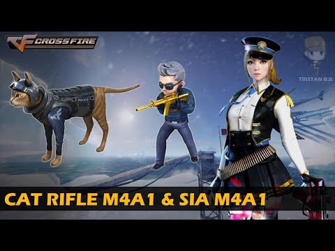 CrossFire Vietnam || Cat Rifle M4A1 & SIA M4A1 (Showcase)
