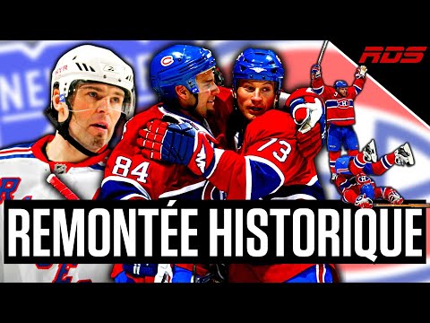 Souvenirs de 2008 : la remontée historique de 5 buts des Canadiens face aux Rangers