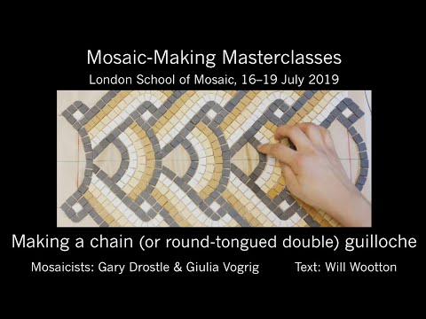 Making a Chain Guilloche in Mosaic