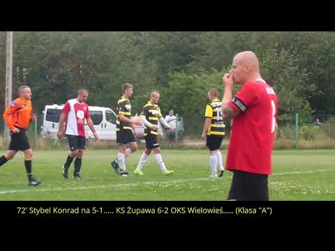 KS  Żupawa - OKS Wielowieś (gol na 5-1 Stybel Konrad) Klasa "A" 03.09.2017