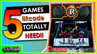 5 Games iiRcade Totally Need!