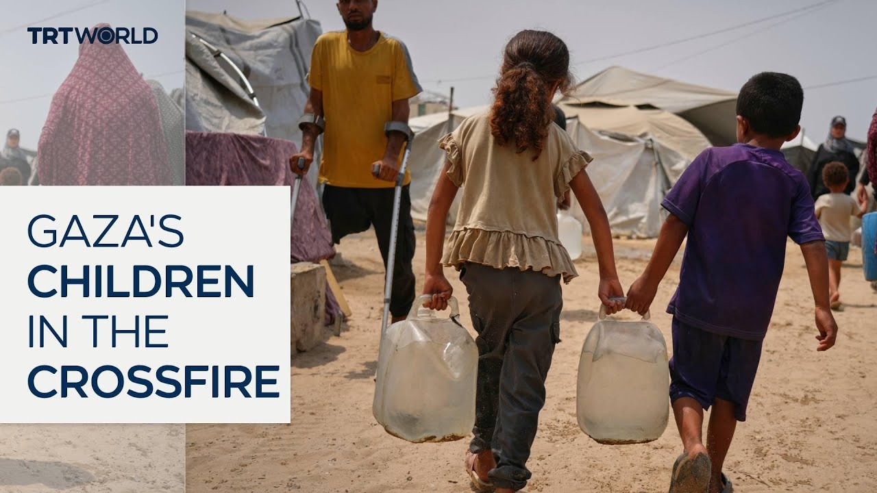 Israeli strikes trap Gaza civilians in hunger and grief