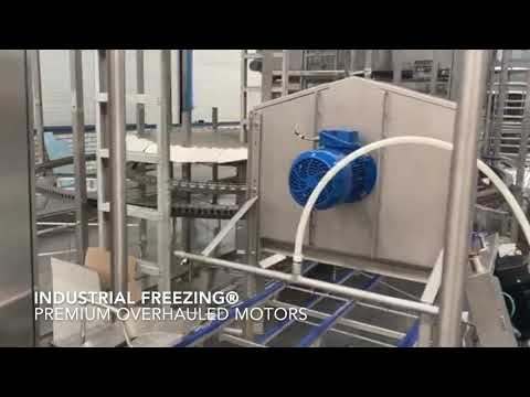 Industrial Freezing® PREMIUM Overhauled Motors for Frigoscandia GCM7 Spiral Freezer