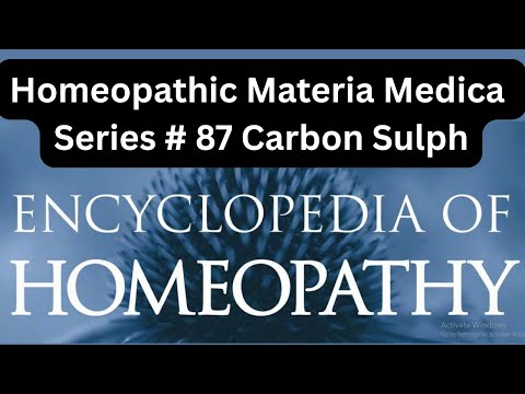 Carbon Sulph Homeopathic Medicine | Carbonium Sulph Materia Medica | Carbon Sulph