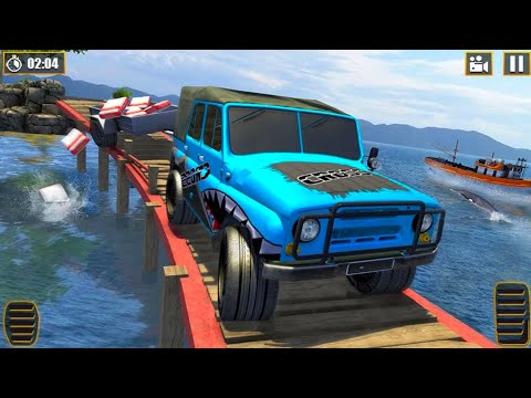 Offroad Cargo Jeep Driving 2021 - 4x4 Prado Driver Game - Android Gameplay