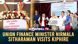 Download lagu UNION FINANCE MINISTER, NIRMALA SITHARAMAN VISITS KIPHIRE mp3
