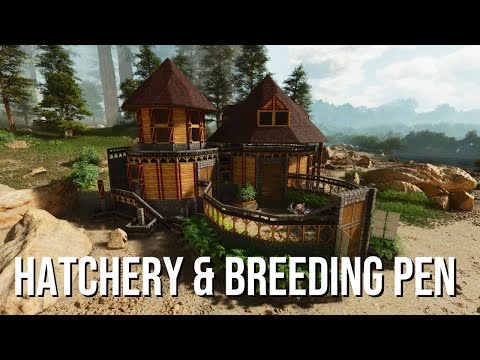 Ark Survival Ascended: Hatchery & Breeding Pen Base Design