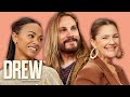 Zoe Saldaña Reveals How She Met Now Husband Marco Perego Saldaña The Drew Barrymore Show