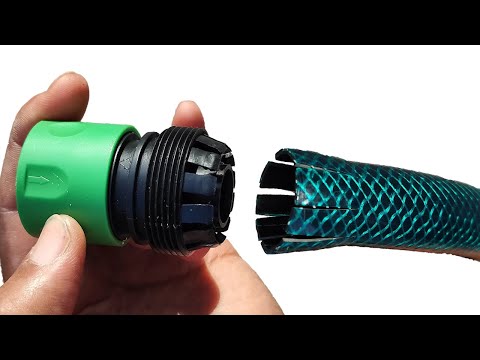 i have lost all my life without knowing this how to connect garden hose very strong-