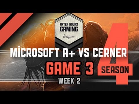 AHGL Season 4 Week 2 - Microsoft A+ vs Cerner - P3
