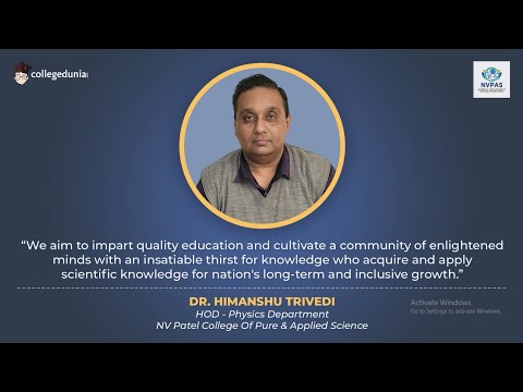 Natubhai V Patel College of Pure and Applied Science Anand General video thumbnail 3