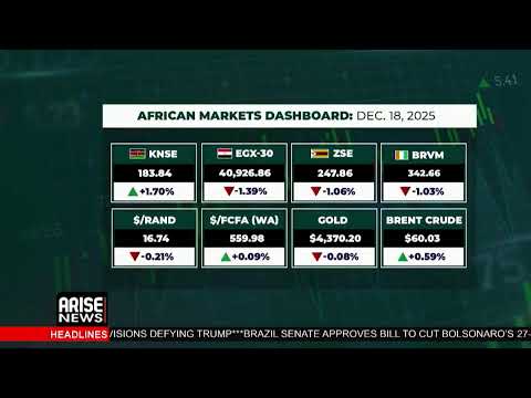 Capture d'écran du flux en direct de la chaîne de télévision en ligne Arise News