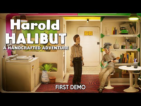 HAROLD HALIBUT Gameplay Demo | Best Game with Handmade Graphics GOTY 2024 Contender 4K