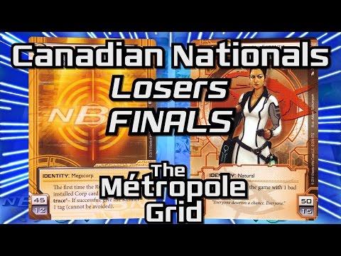 Netrunner Canadian Nationals 2016: Losers Bracket - Finals