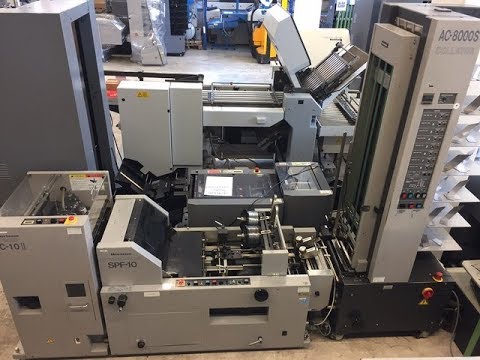 Horizon used booklet maker AC-8000 S SPF-10 FC-10 - LA-POSTPRESS - #21623