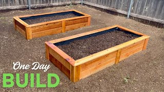 Garden Beds You Can Build Today! // DIY Raised Vegetable Beds #lowesfinds