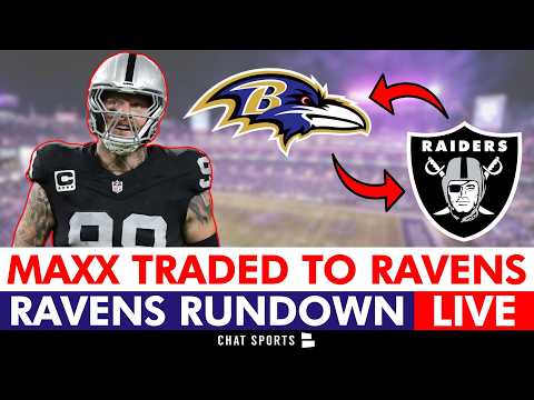 🚨BREAKING: Maxx Crosby Traded To The Baltimore Ravens🚨