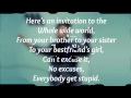 Aston Merrygold - Get Stupid Lyrics 